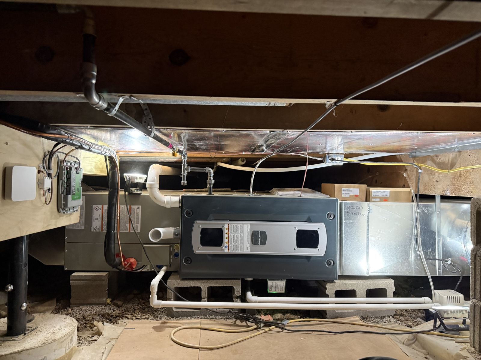 AC Install — additional photo