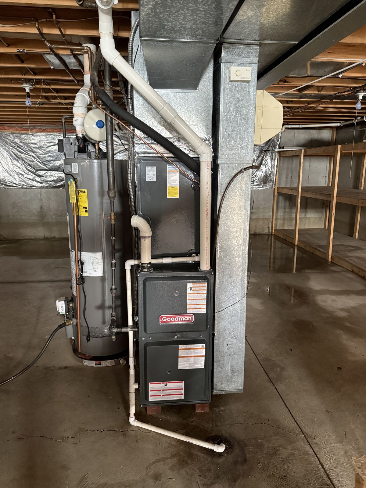 Furnace Install in West Chester Township by Legacy Heating and Air