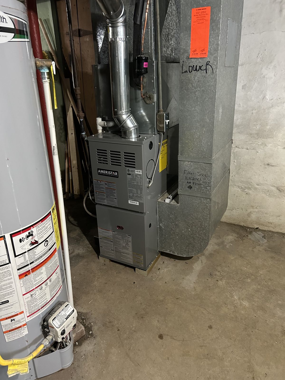 Furnace Install in Dayton by Legacy Heating and Air