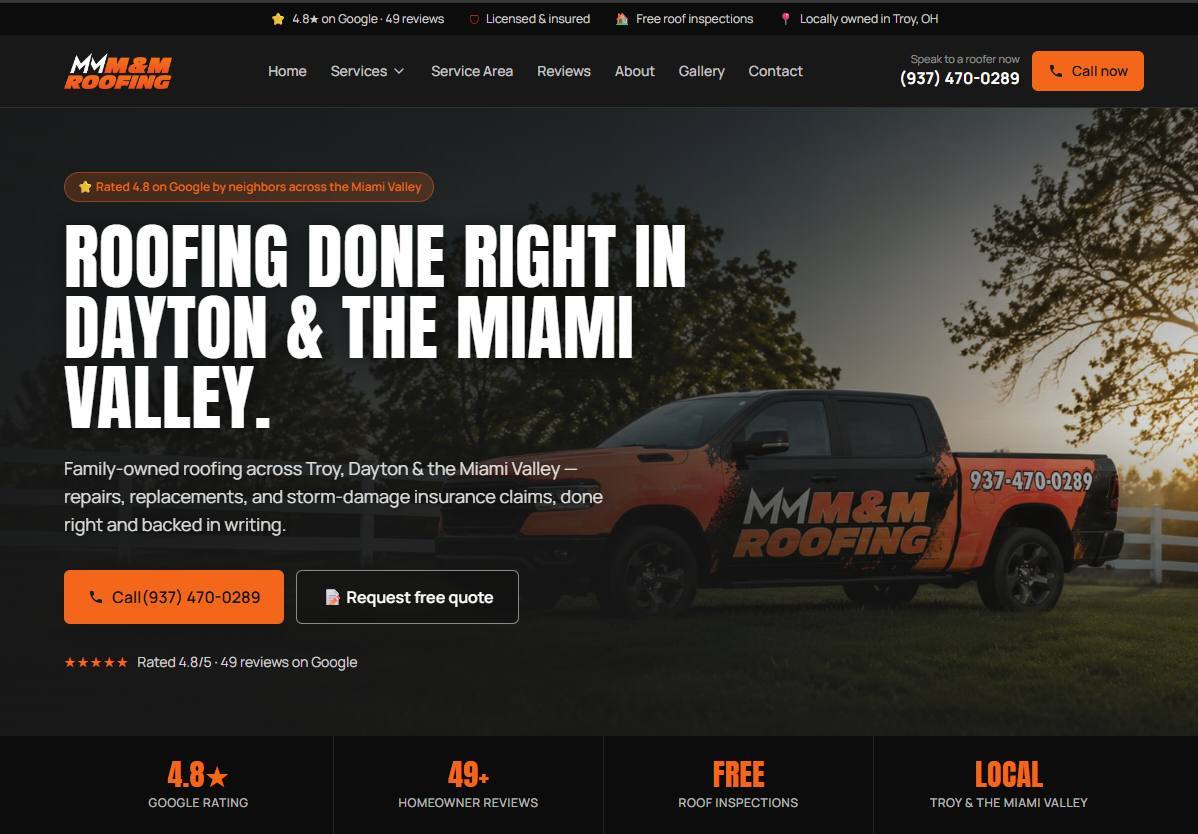 Website Design & Launch, Local SEO, Hosting & Care Plan, Google Business Profile & Brand & Logo in Troy