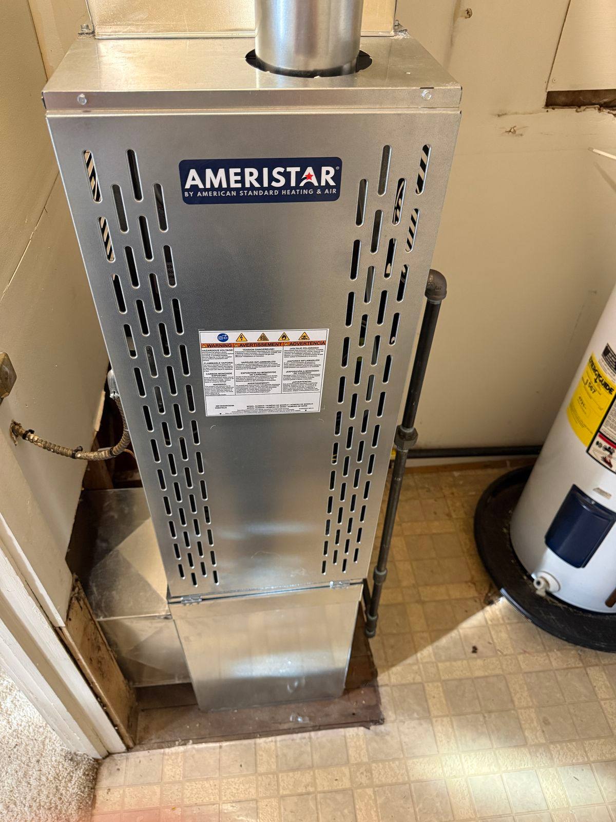 Furnace Install in Tipp City by Legacy Heating and Air